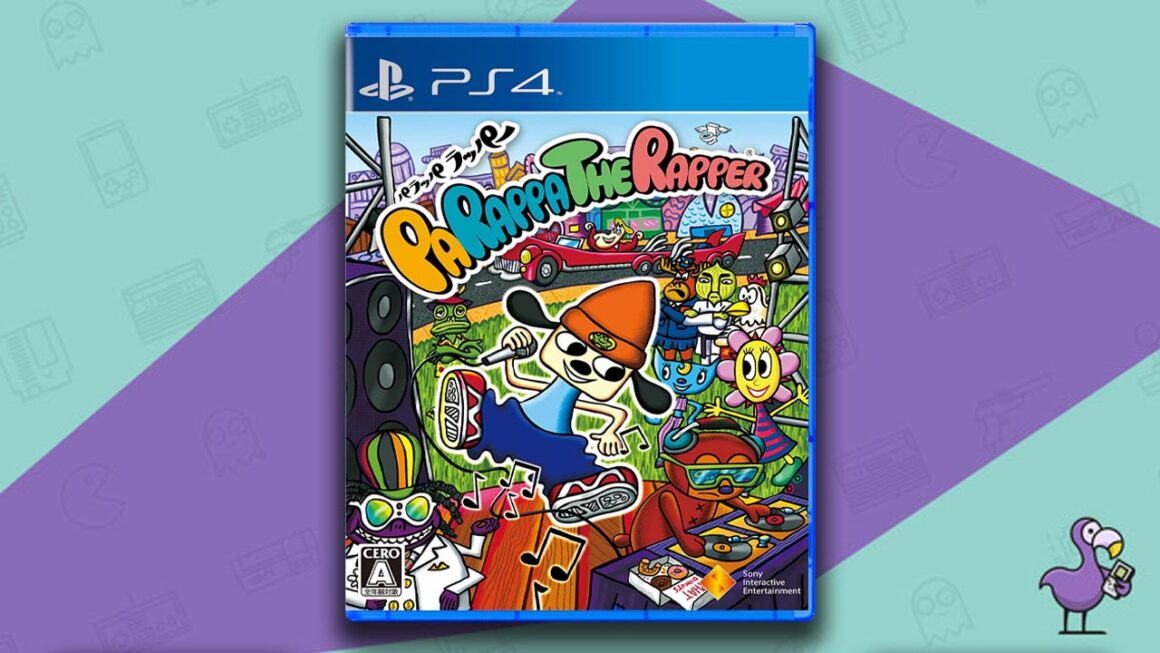 Los mejores juegos de PS2 en PS4: portada del juego PaRappa The Rapper
