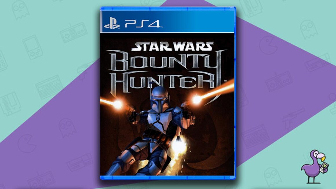 Los mejores juegos de PS2 en PS4: portada de la caja del juego Star Wars Bounty Hunter
