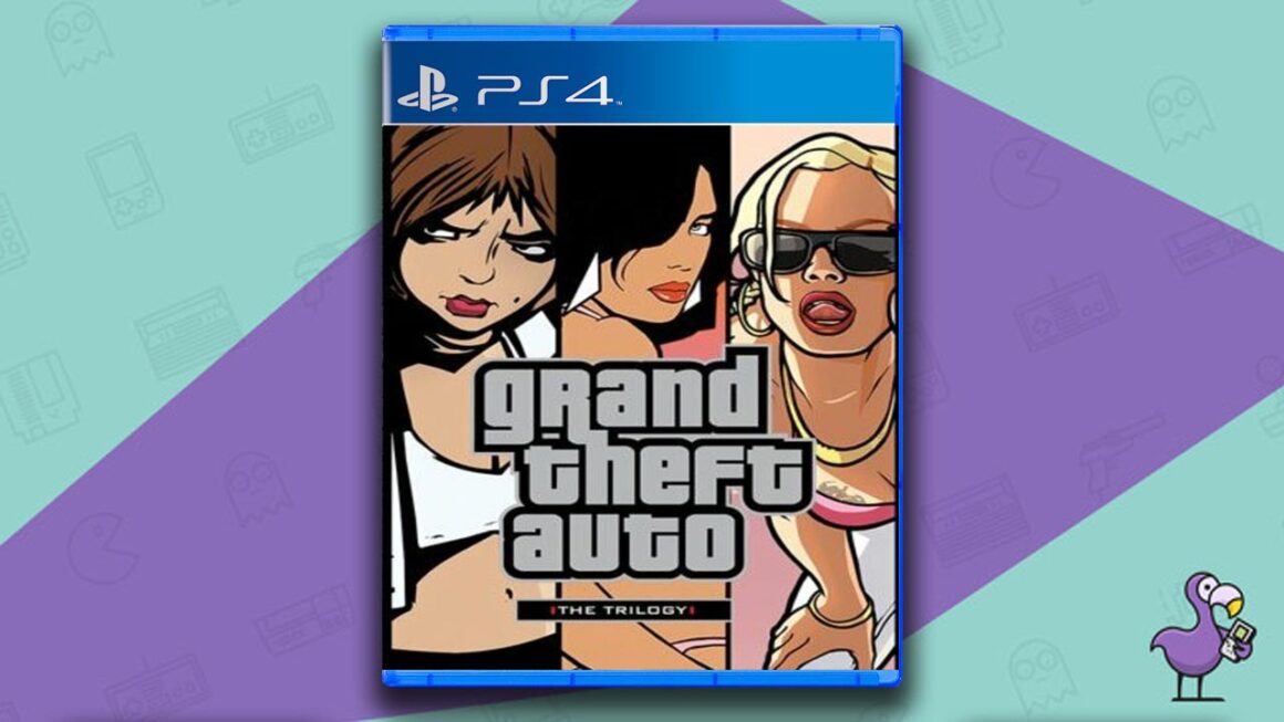 Los mejores juegos de PS2 en PS4: portada de la caja del juego GTA Trilogy