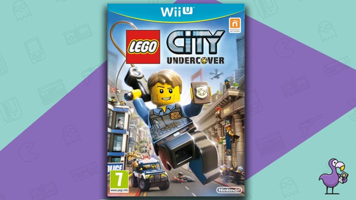 Los mejores juegos de Wii U: arte de portada de la caja del juego Lego City Undercover