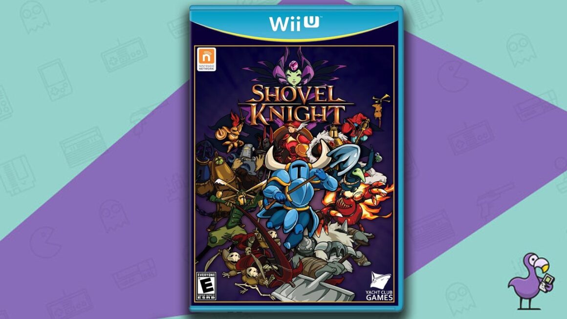 Los mejores juegos de Wii U: portada de la caja del juego Shovel Knight