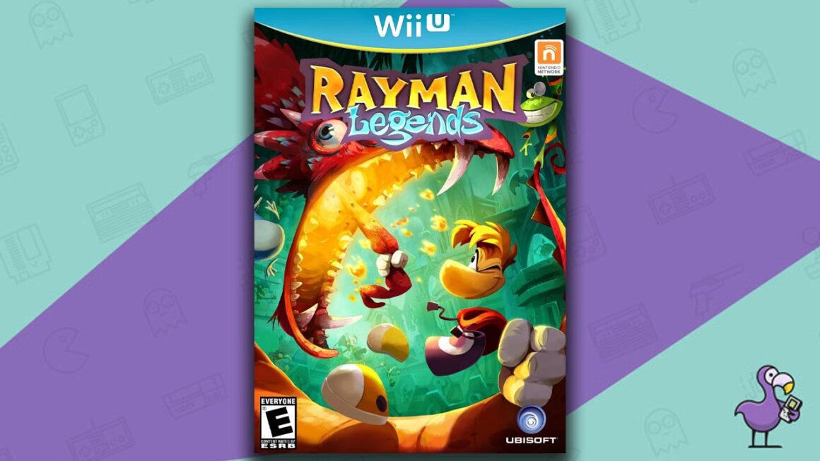 Los mejores juegos de Wii U: portada de la caja del juego Rayman Legend