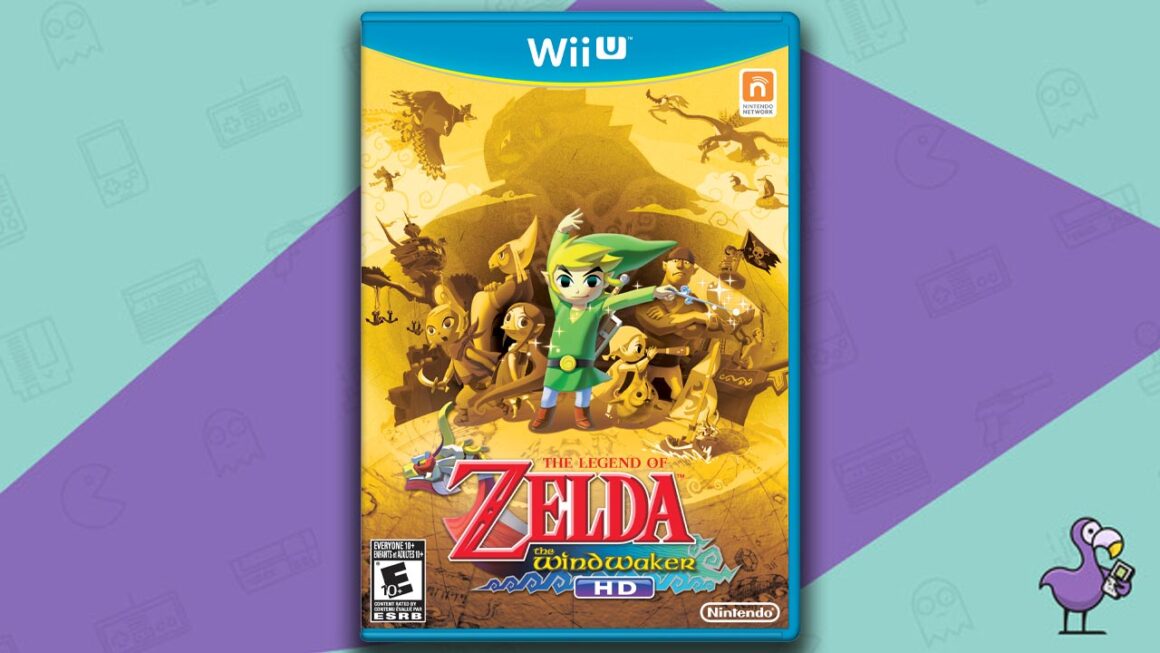 Los mejores juegos de Wii U: portada de la caja del juego The Legend of Zelda: The Wind Waker HD