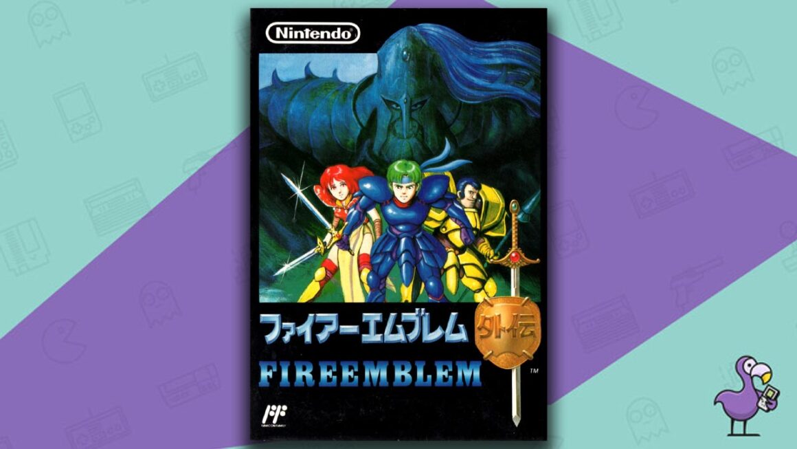 Los mejores juegos de rol de NES: portada del juego Fire Emblem Gaiden