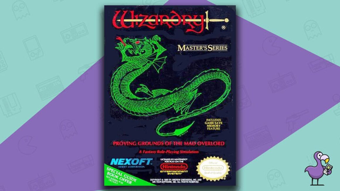 Los mejores juegos de rol de NES - Wizardry: Proving Grounds Of The Mad Overlord