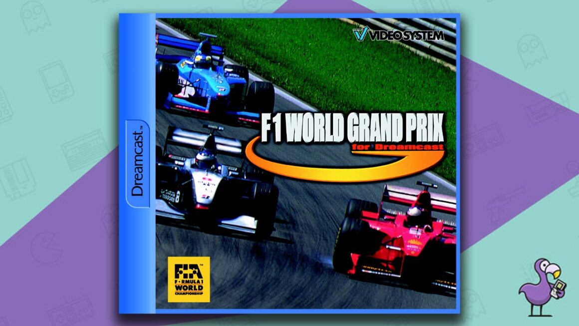 Los mejores juegos de carreras de Dreamcast - Carátula del juego F1 World Grand Prix