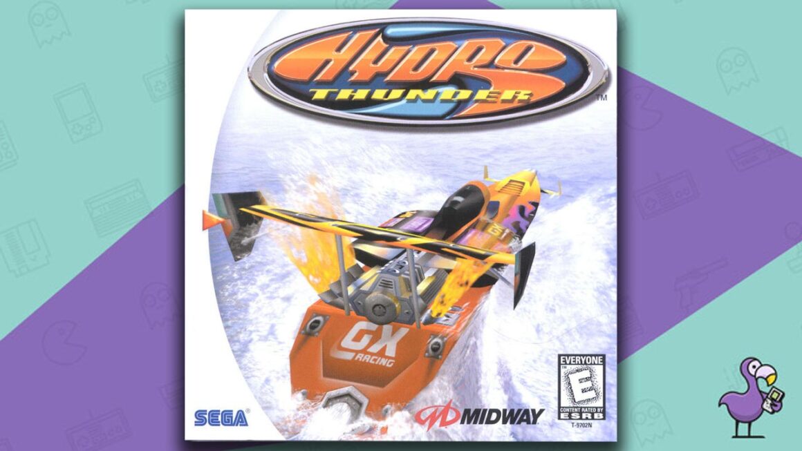 Los mejores juegos de carreras de Dreamcast - Carátula del juego Hydro Thunder
