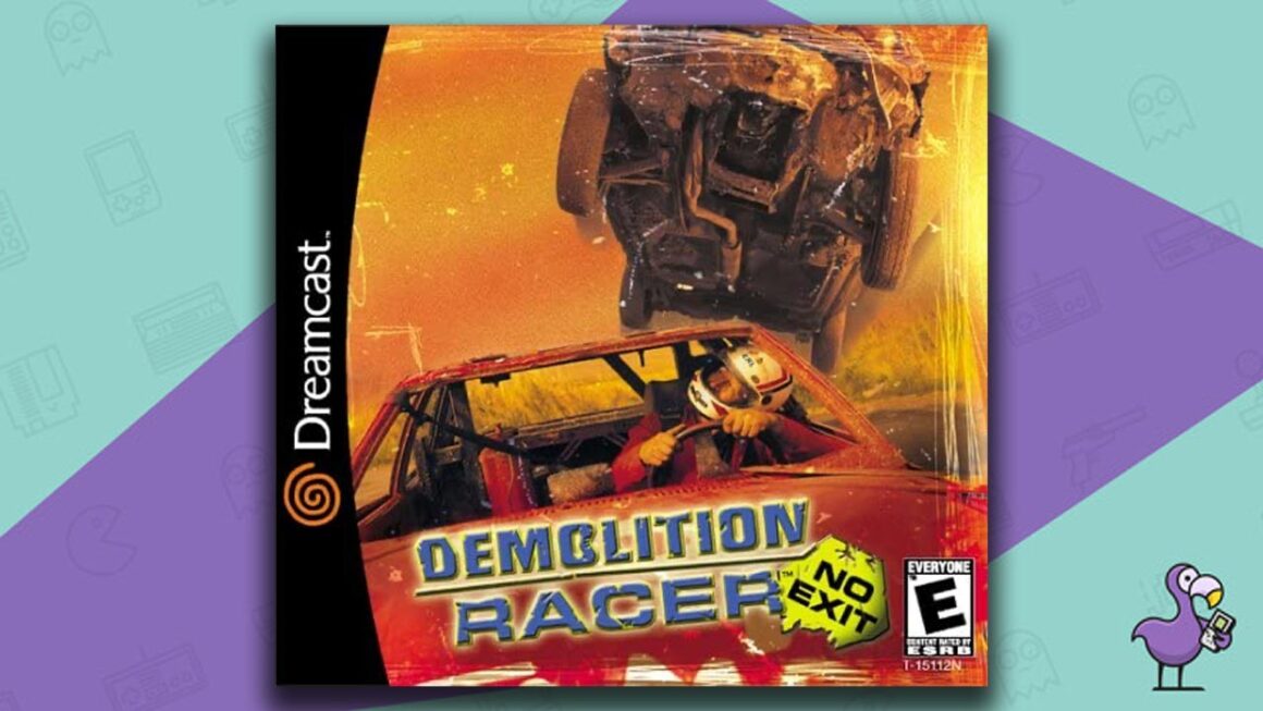 Los mejores juegos de carreras de Dreamcast - Demolition Racer: No Exit game case cover art