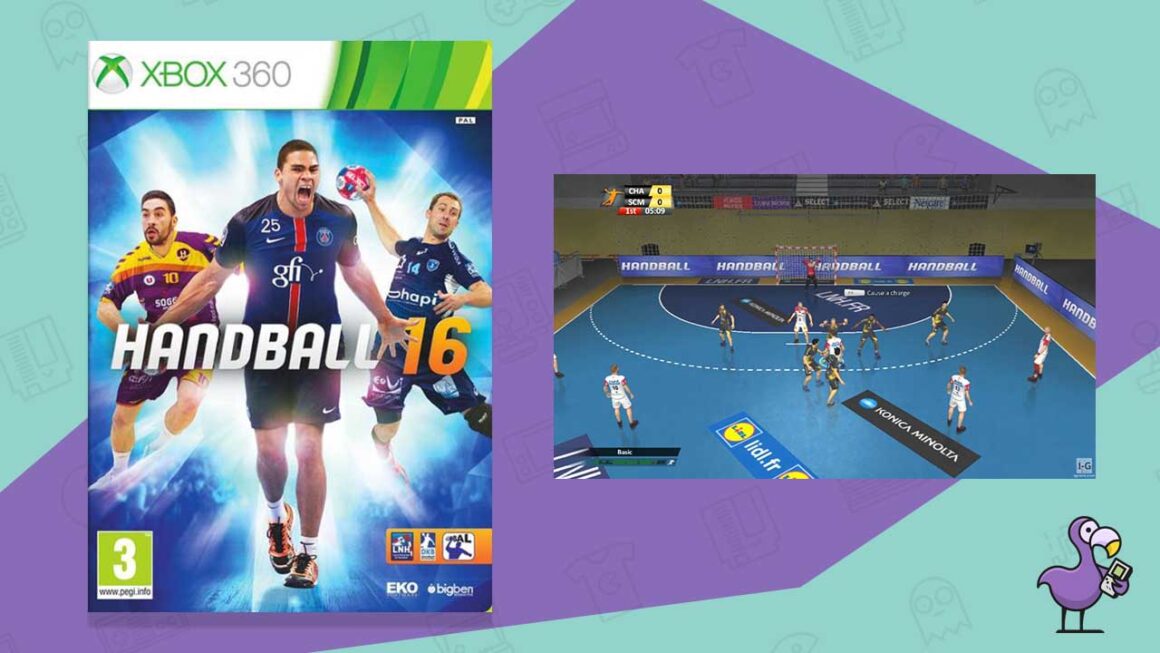 desafío de balonmano 16 xbox 360