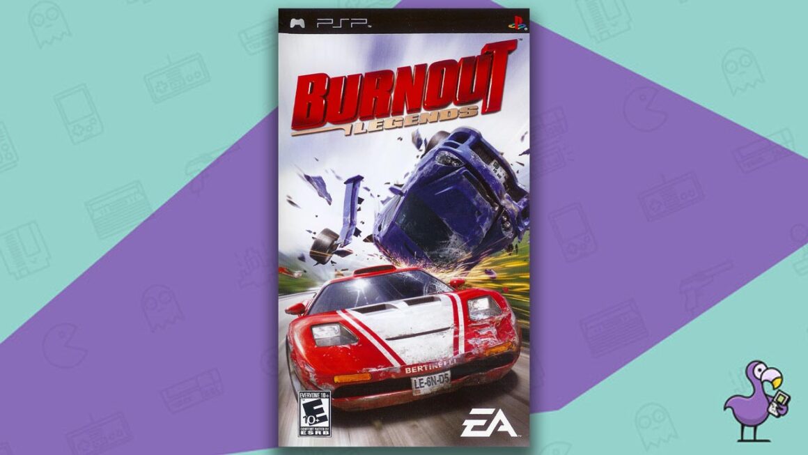 Los mejores juegos de carreras de PSP - Carátula del juego Burnout Legends