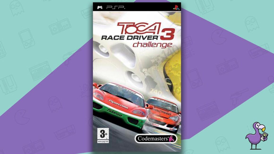 Los mejores juegos de carreras de PSP - Carátula del juego Toca Race Driver 3