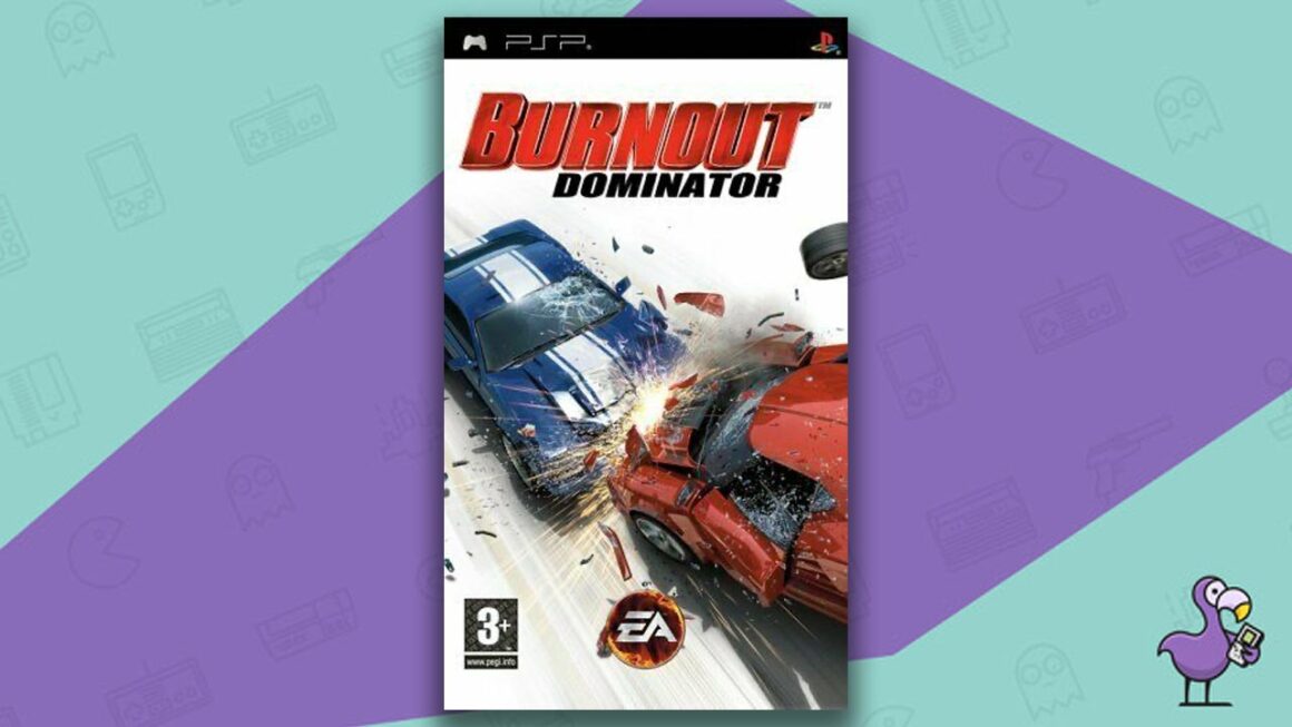 Los mejores juegos de carreras de PSP - Carátula del juego Burnout Dominator