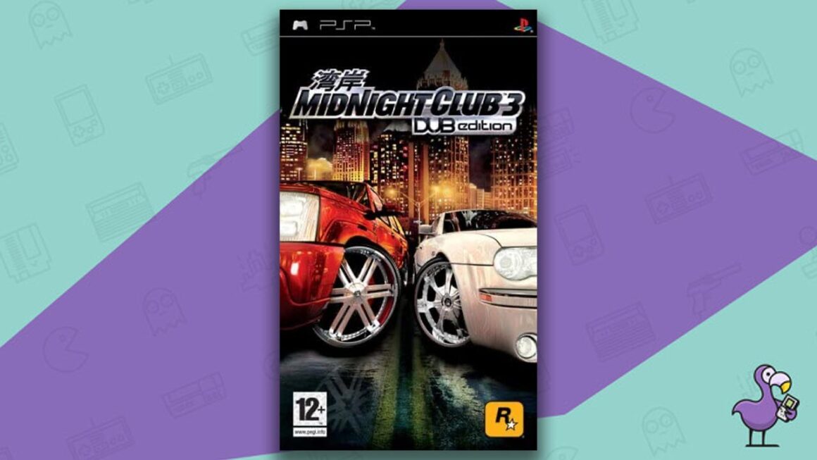 Los mejores juegos de carreras de PSP - Midnight Club 3: Carátula del juego Dub Edition