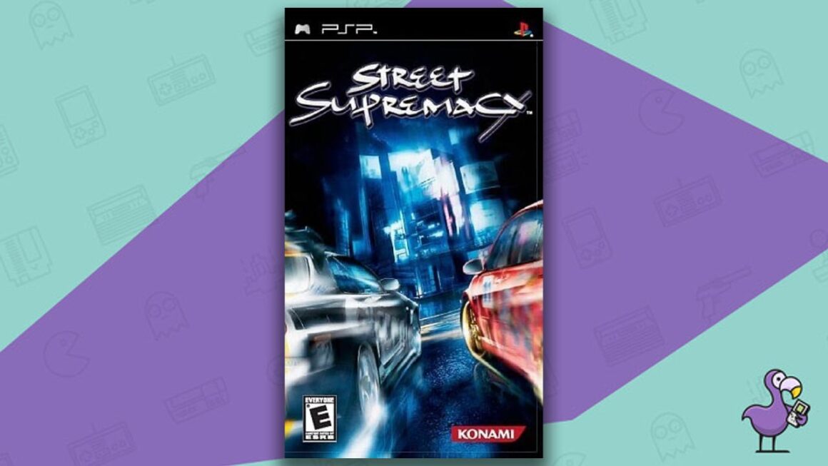 Los mejores juegos de carreras de PSP: portada del juego Street Supremacy