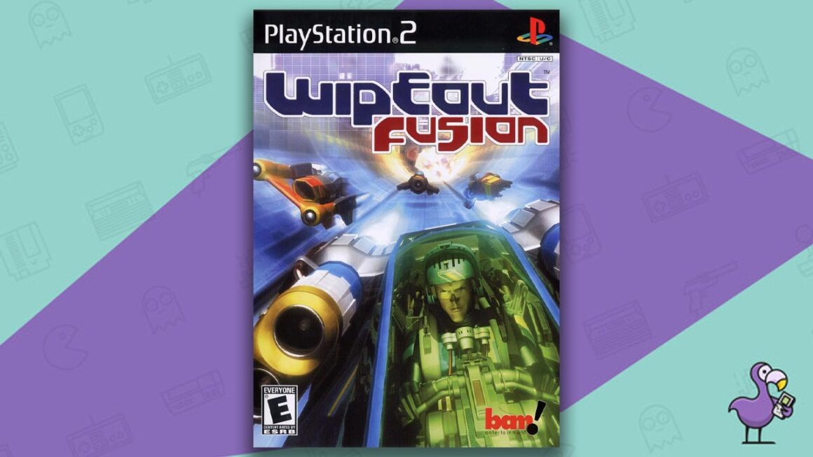 Los mejores juegos de carreras de PS2: portada del juego Wipeout Fusion