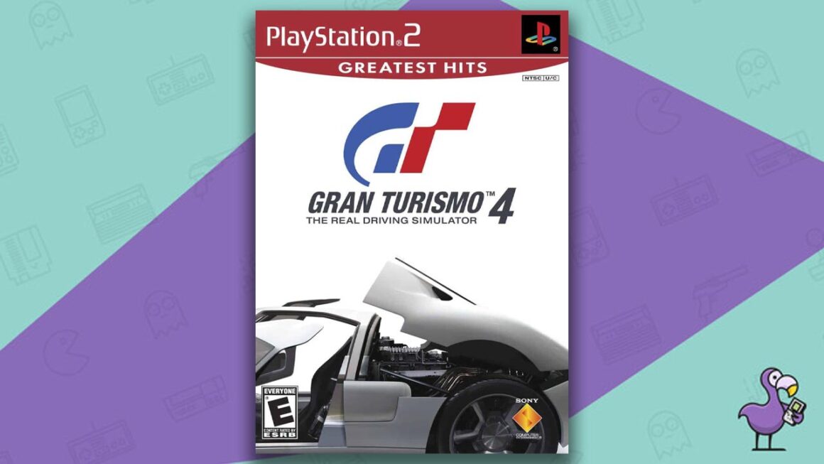 Los mejores juegos de carreras de PS2: portada de la caja del juego Gran Turismo 4