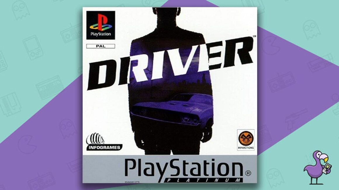 Los mejores juegos de carreras de PS1 - Carátula del juego Driver