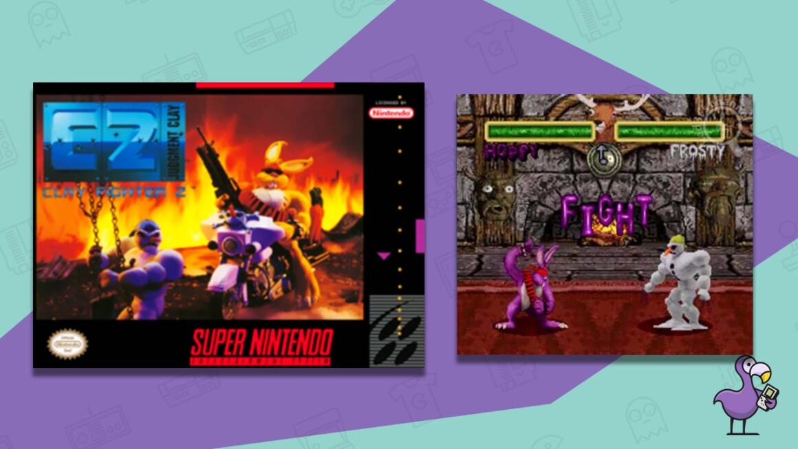 luchador de arcilla SNES 1995