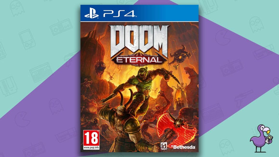 Los mejores juegos de PS4: portada del juego Doom Eternal