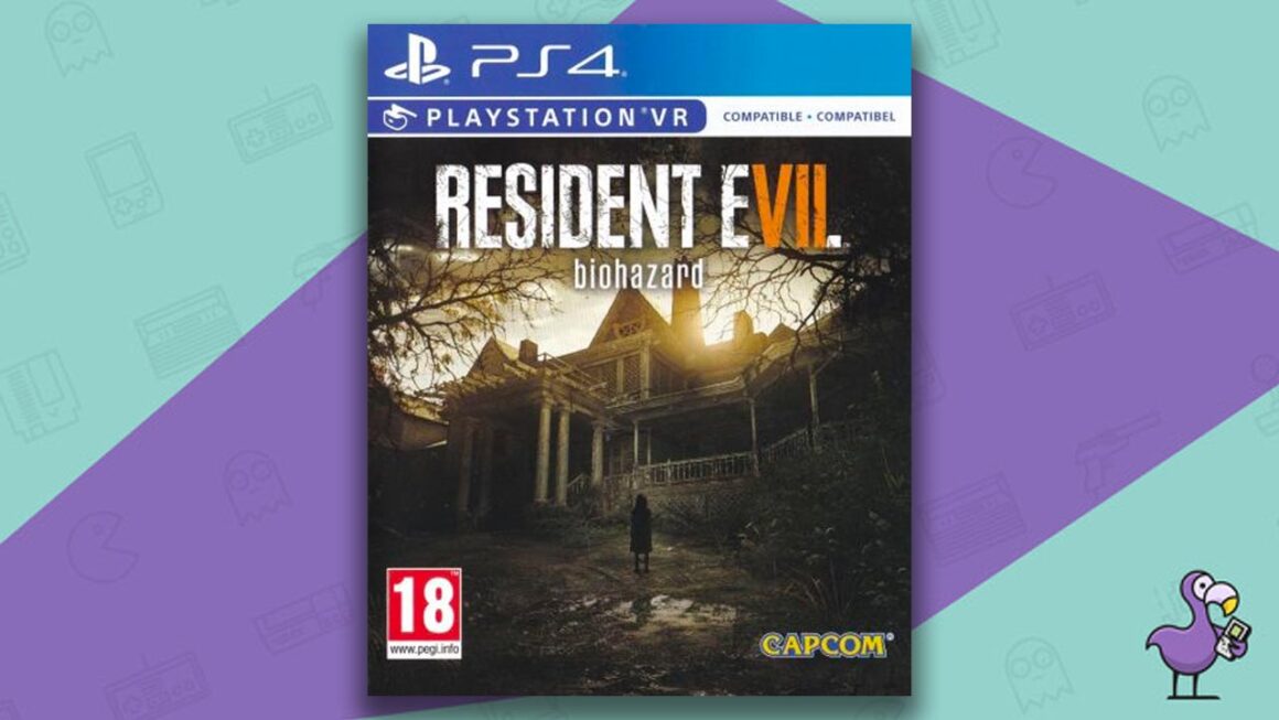 Los mejores juegos de PS4: arte de portada de la caja del juego Resident Evil: Biohazard