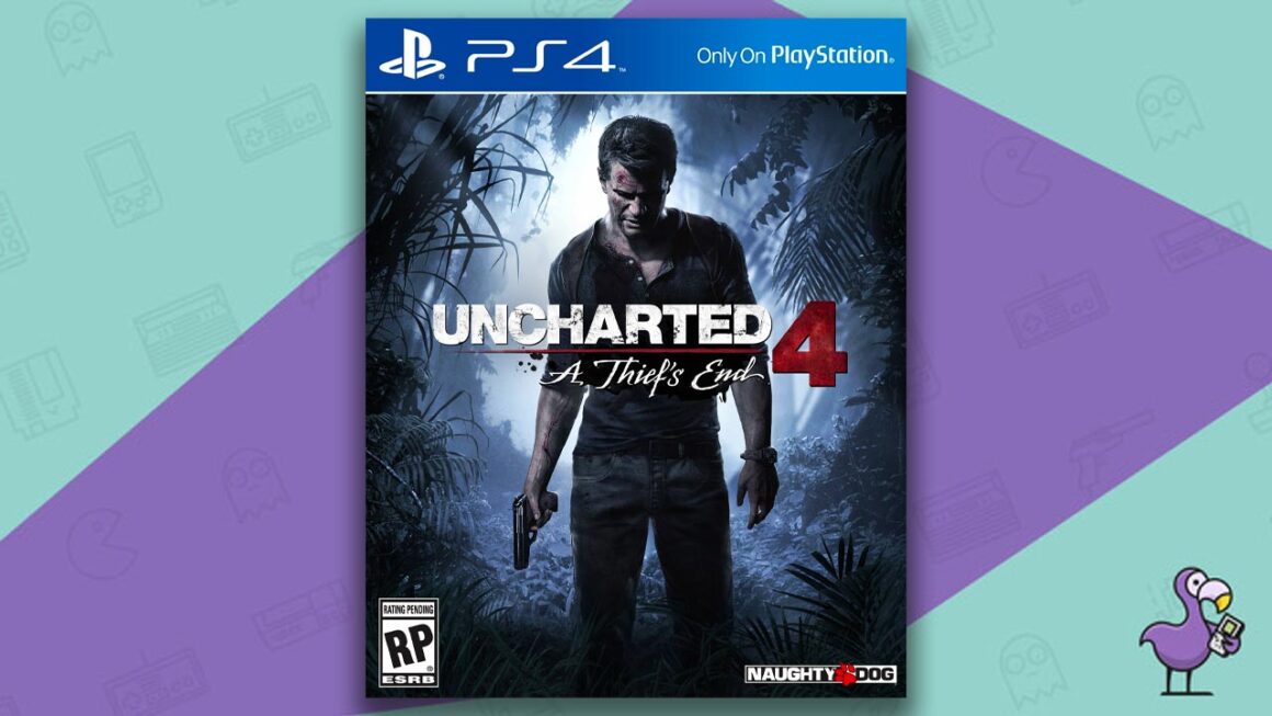 Los mejores juegos de PS4: portada de la caja del juego Uncharted 4: A Thief's End
