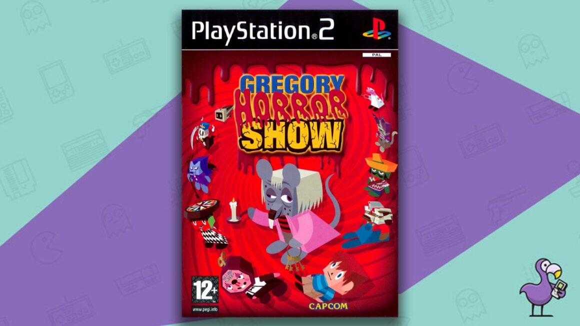 Juegos de PS2 subestimados: portada de la caja del juego Gregory Horror Show