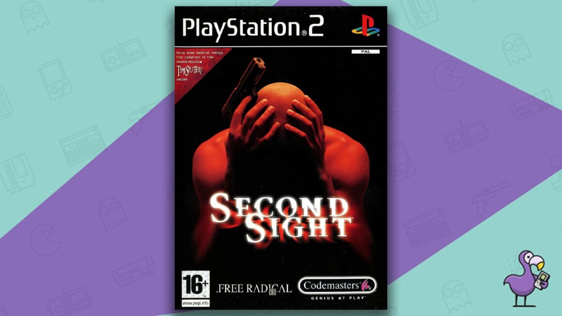 Juegos de PS2 subestimados: arte de portada de la caja del juego Second Sight