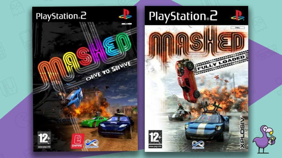 Juegos de PS2 infravalorados - Mashed and Mashed: carátula del juego Fully Loaded