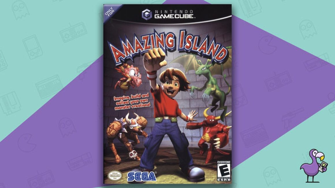 Los juegos de GameCube más subestimados: portada del juego Amazing Island
