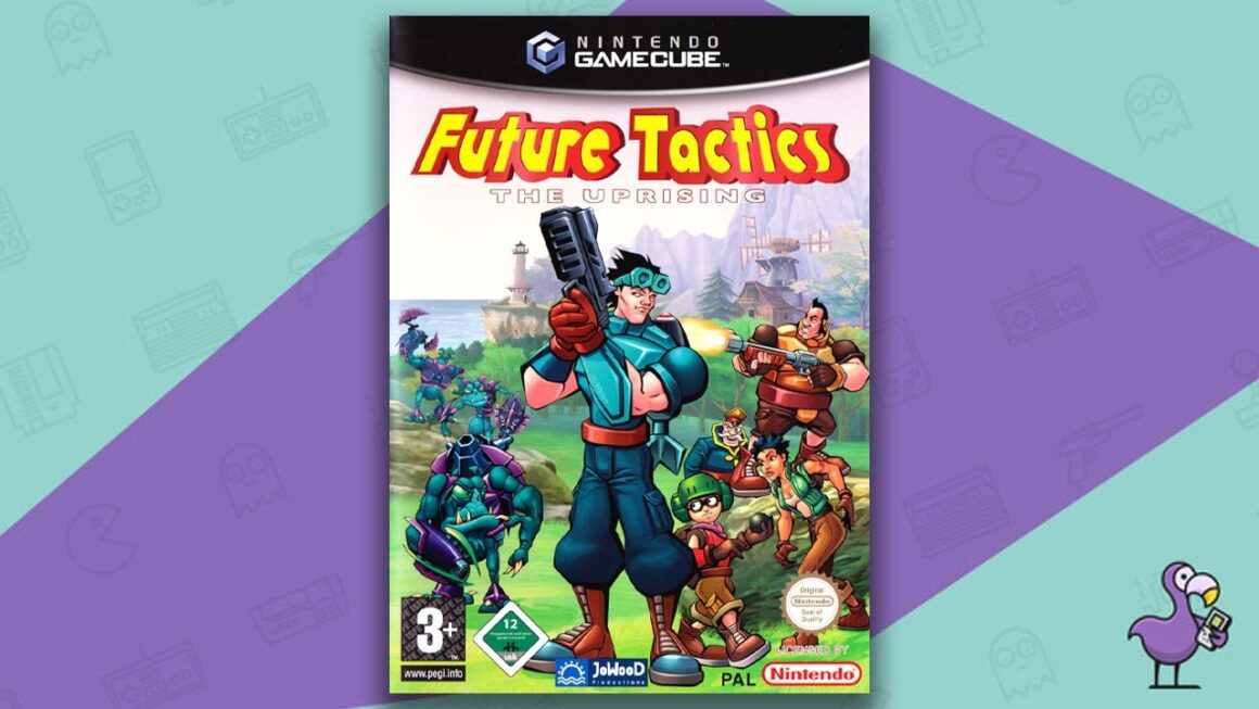 Los juegos de GameCube más subestimados - Future Tactics The Uprising game case cover art