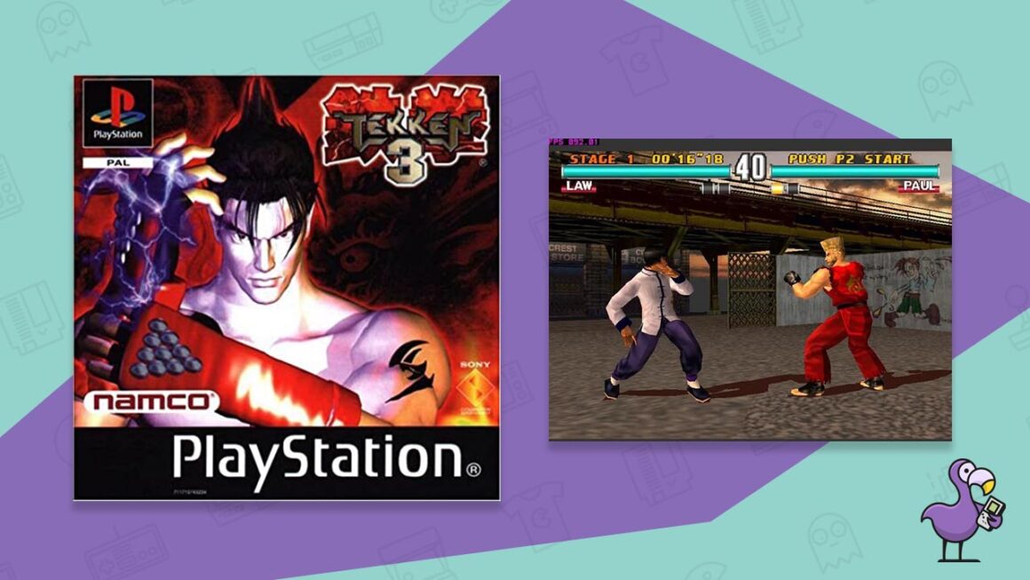 tekken 3 mejores juegos de lucha ps1