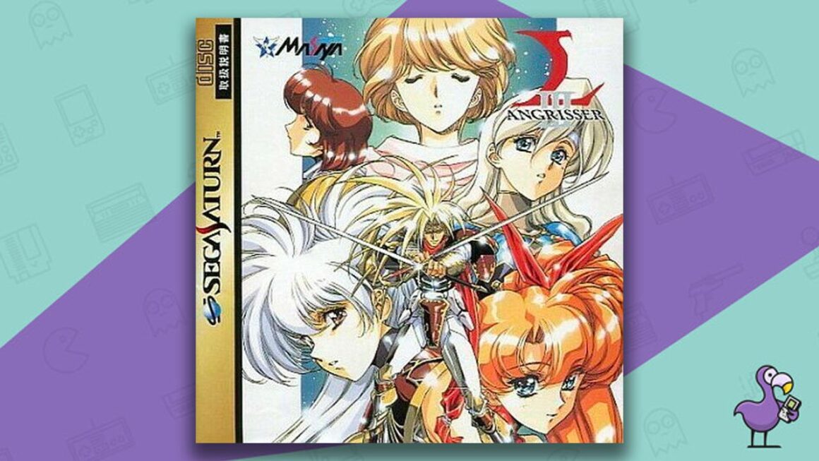 Los mejores juegos de rol de Sega Saturn: arte de portada de la caja del juego Langrisser III