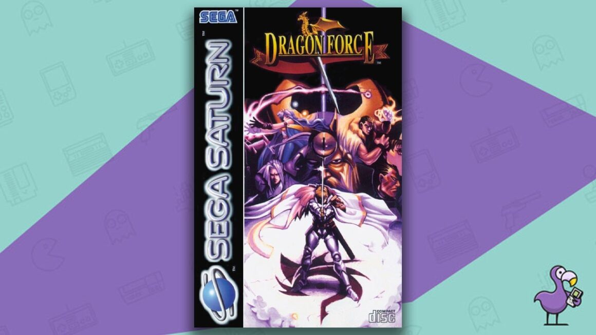 Los mejores juegos de rol de Sega Saturn: portada del juego Dragon Force