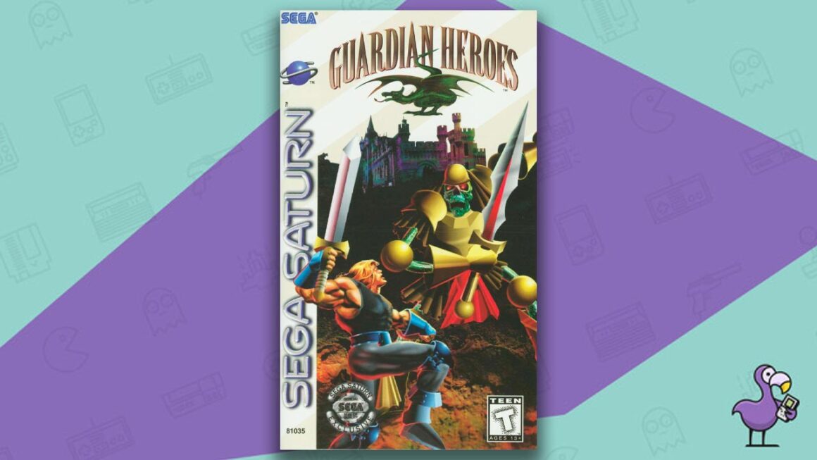Los mejores juegos de rol de Sega Saturn - Carátula del juego Guardian Heroes