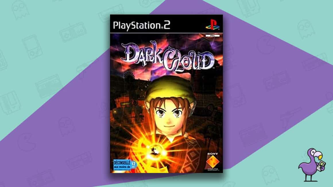 Los mejores juegos de PS2: portada de la caja del juego Dark Cloud