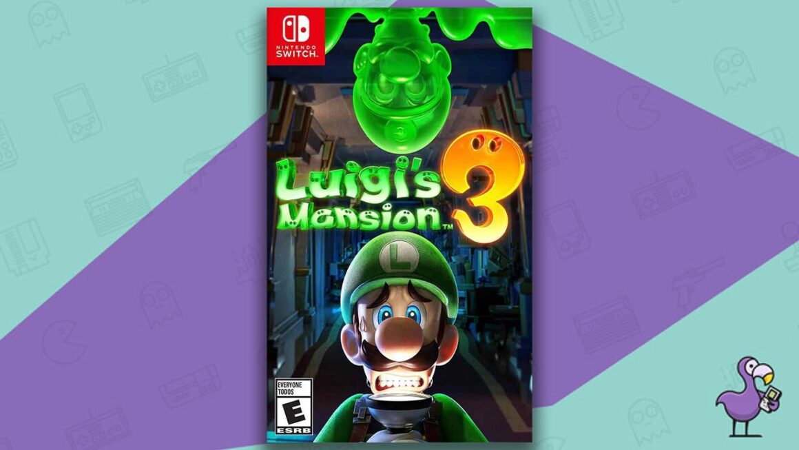 Los mejores juegos de Nintendo Switch - Luigi's Mansion 3 Game Case Cover Art