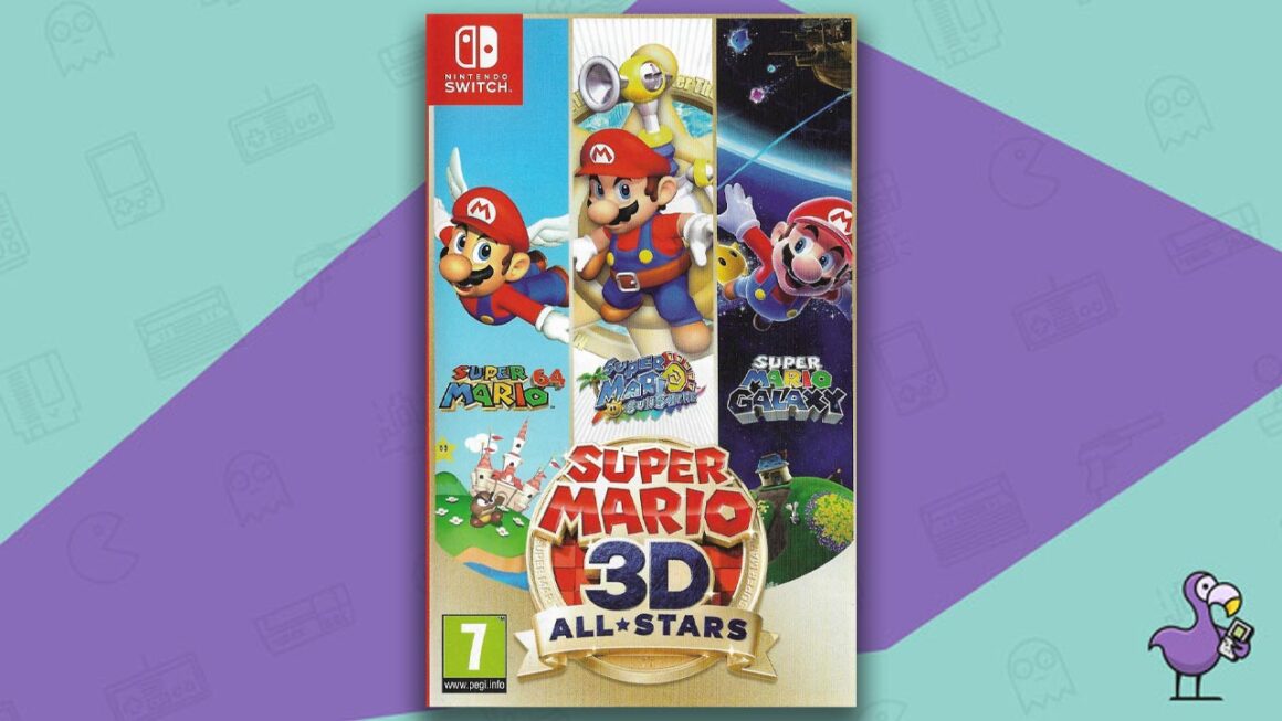Los mejores juegos de Nintendo Switch: portada del juego Super Mario 3D All-Stars
