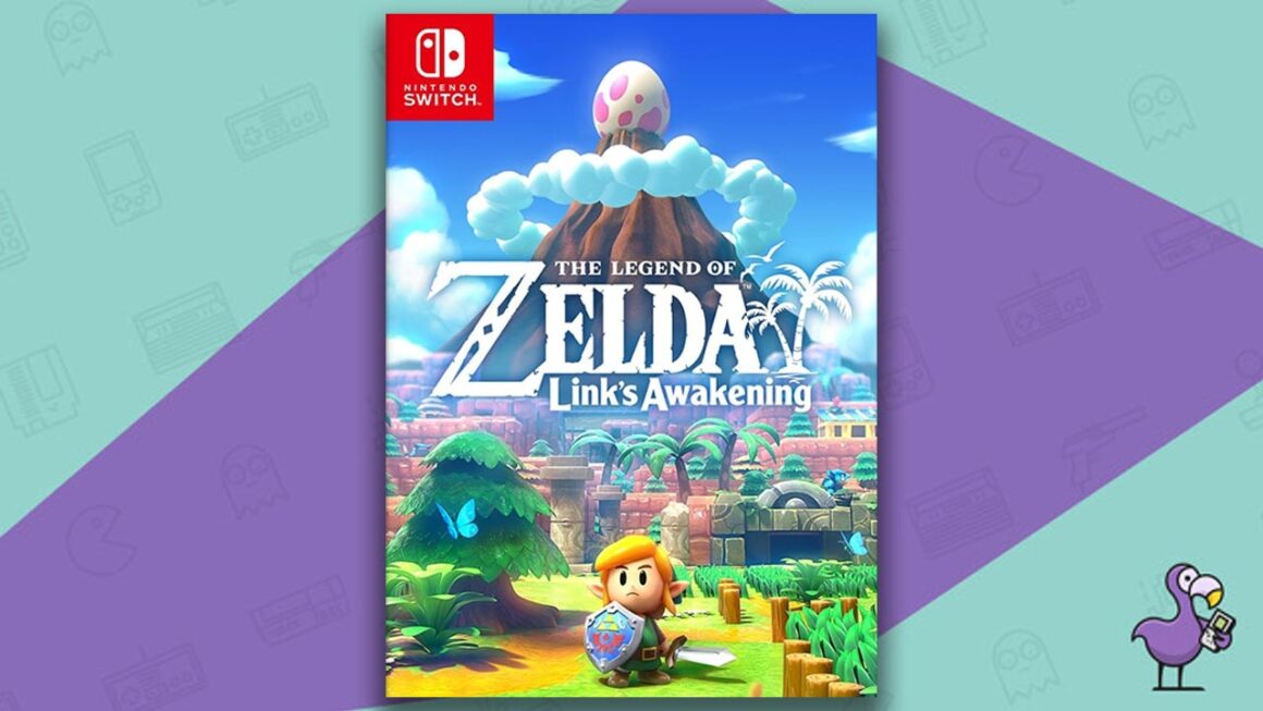 Los mejores juegos de Nintendo Switch: portada del juego The Legend of Zelda: Link's Awakening