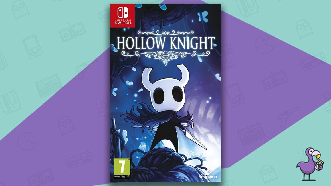 Los mejores juegos de Nintendo Switch: portada de la caja del juego Hollow Knight