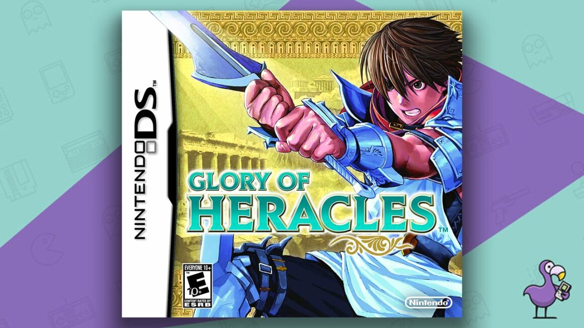 Los mejores juegos de rol de DS: portada del juego Glory of Heracles
