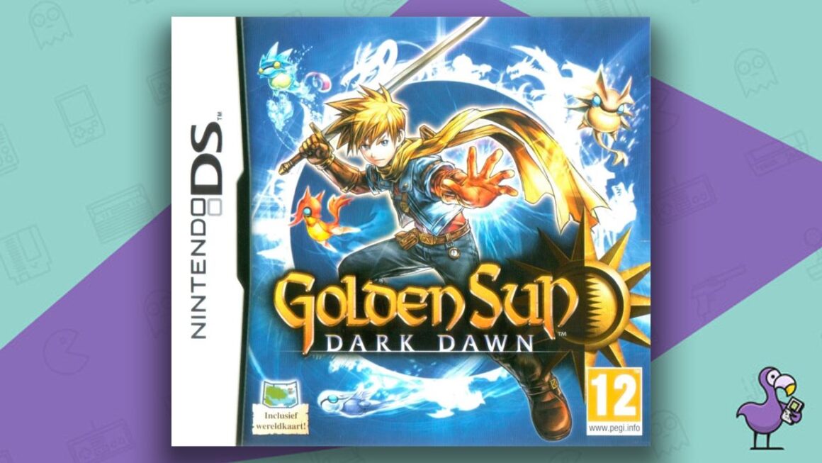 Los mejores juegos de rol de DS: carátula del juego Golden Sun Dark Dawn