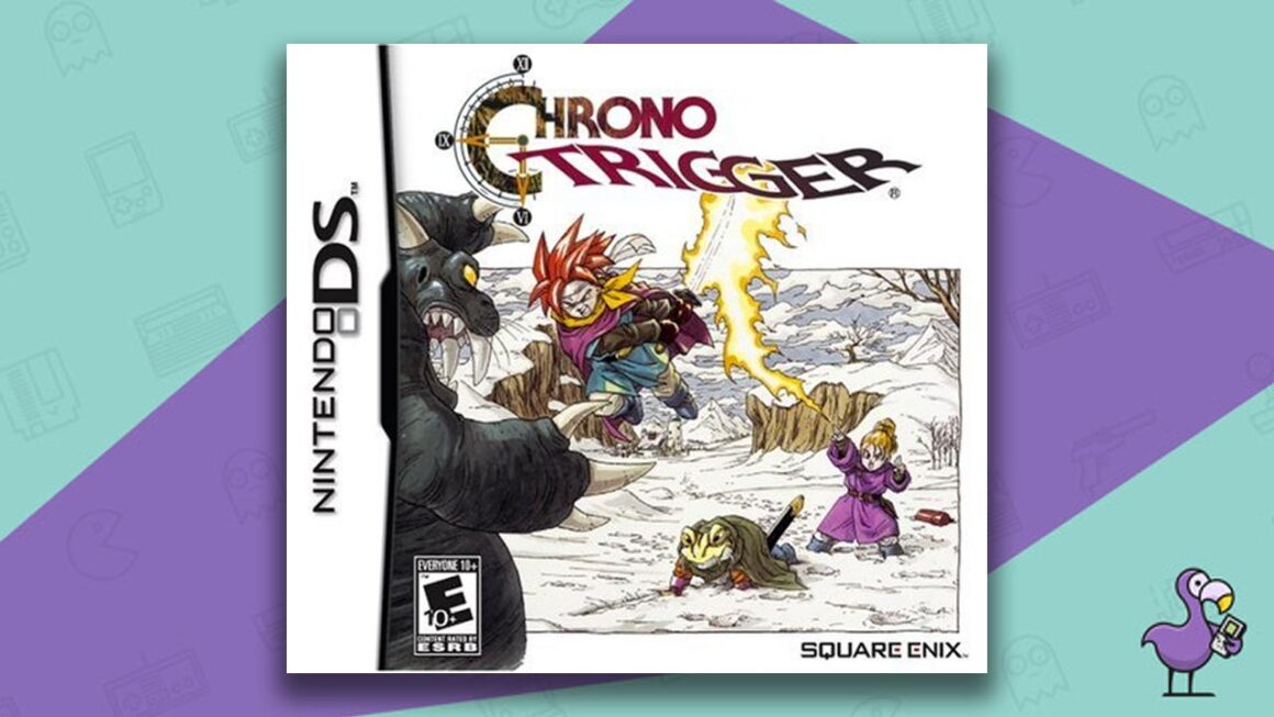 Los mejores juegos de rol de DS: arte de portada de Chrono Trigger Game Case