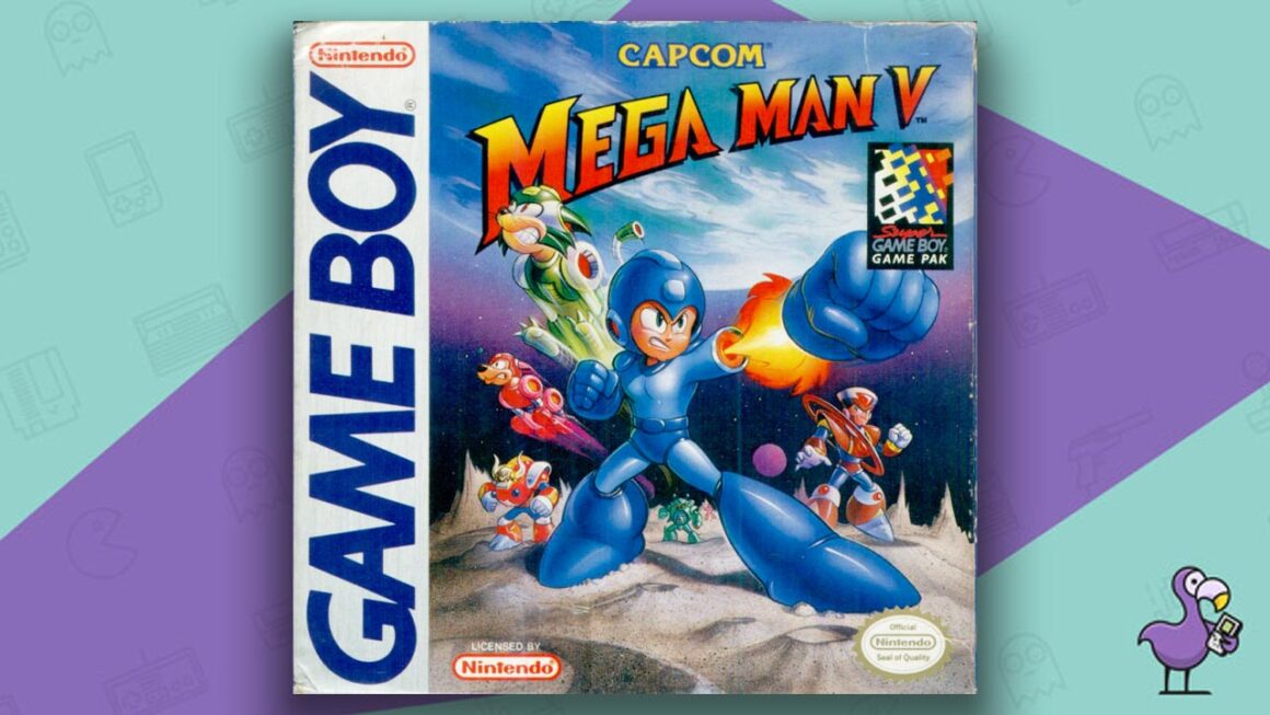 Los mejores juegos de Mega Man - Mega Man V Gameboy Box Art