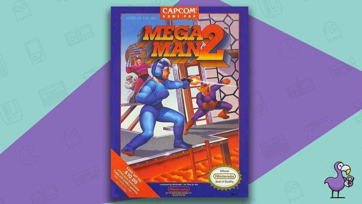 Los mejores juegos de Mega Man - Estuche Mega Man 2 NES