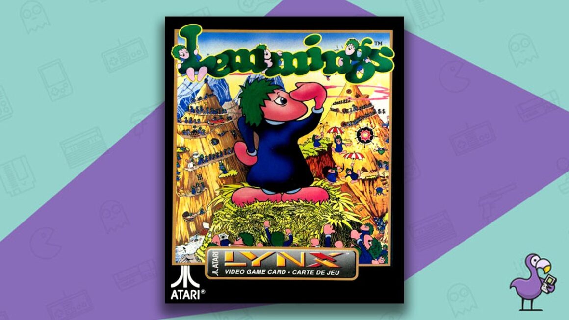 Los mejores juegos de Atari Lynx - Carátula del juego Lemmings