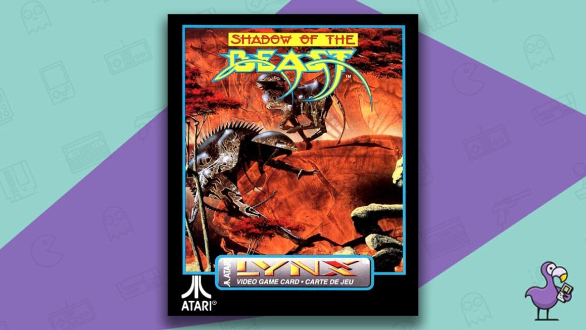 Los mejores juegos de Atari Lynx: portada del juego Shadow of the Beast