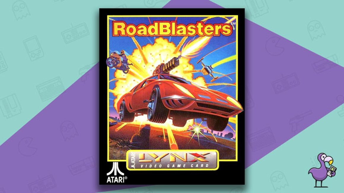 Los mejores juegos de Atari Lynx - Carátula del juego RoadBlasters
