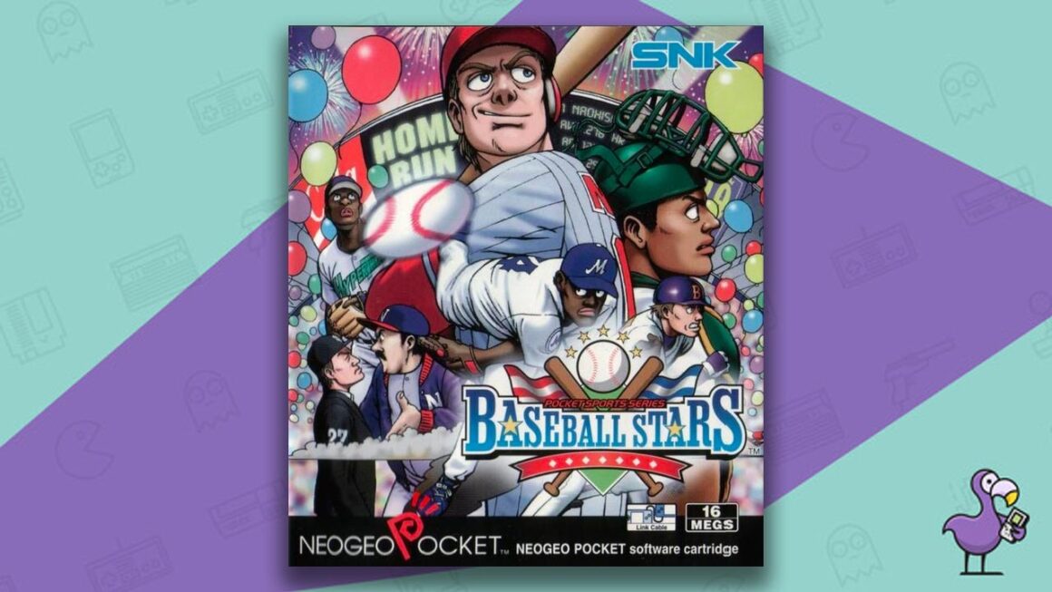 Los mejores juegos de bolsillo de Neo Geo - Color de las estrellas de béisbol