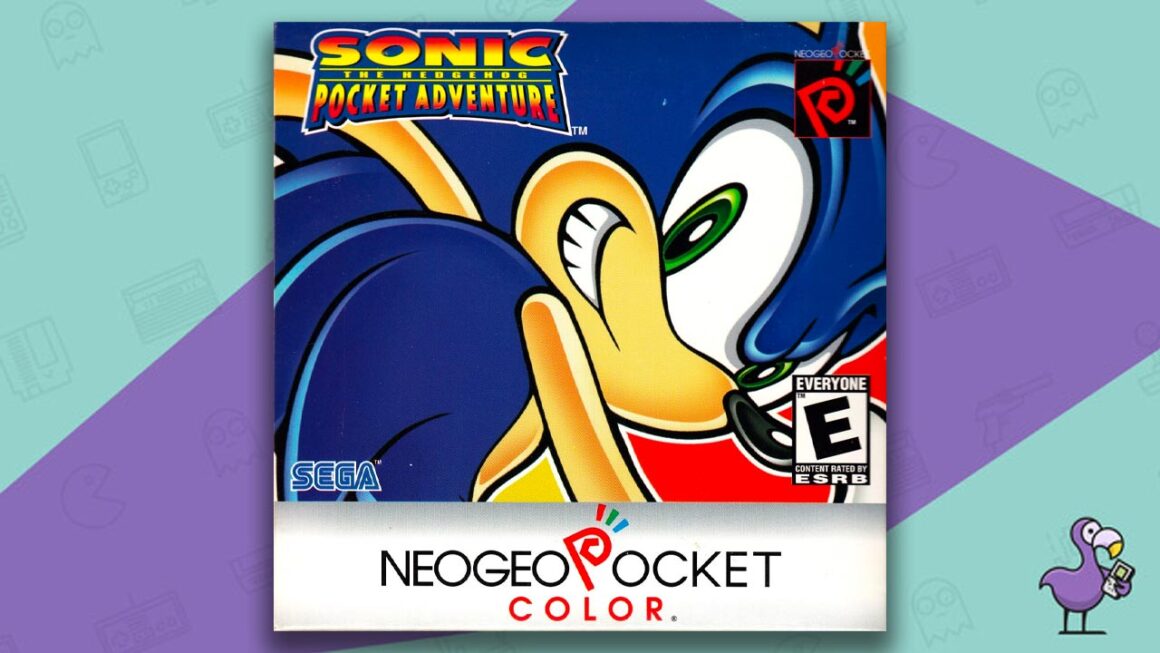 Los mejores juegos de bolsillo de Neo Geo: portada del juego Sonic the Hedgehog Pocket Adventure