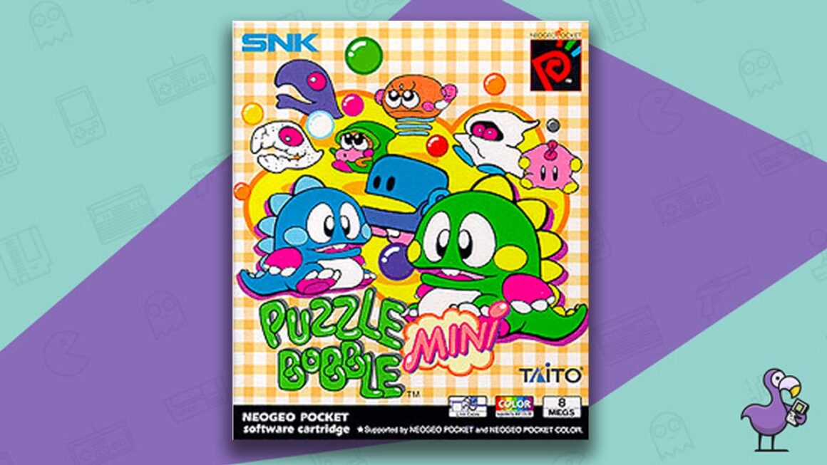 Los mejores juegos de Neo Geo Pocket - Bust a Move Pocket/Puzzle Bobble Mini game case cover art